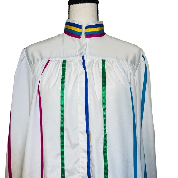 NICOLA stripe vintage blouse - Picture 3 of 4